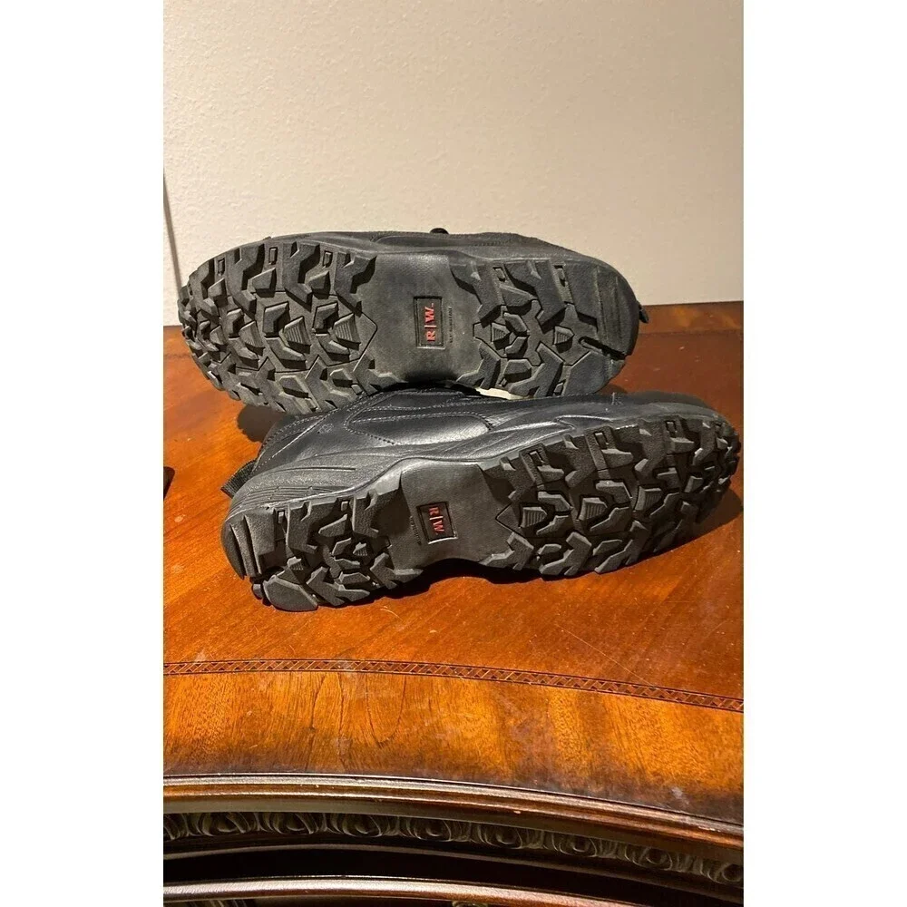 Red Wing Shoes Mens Black Waterproof Work Boots Size 11 H